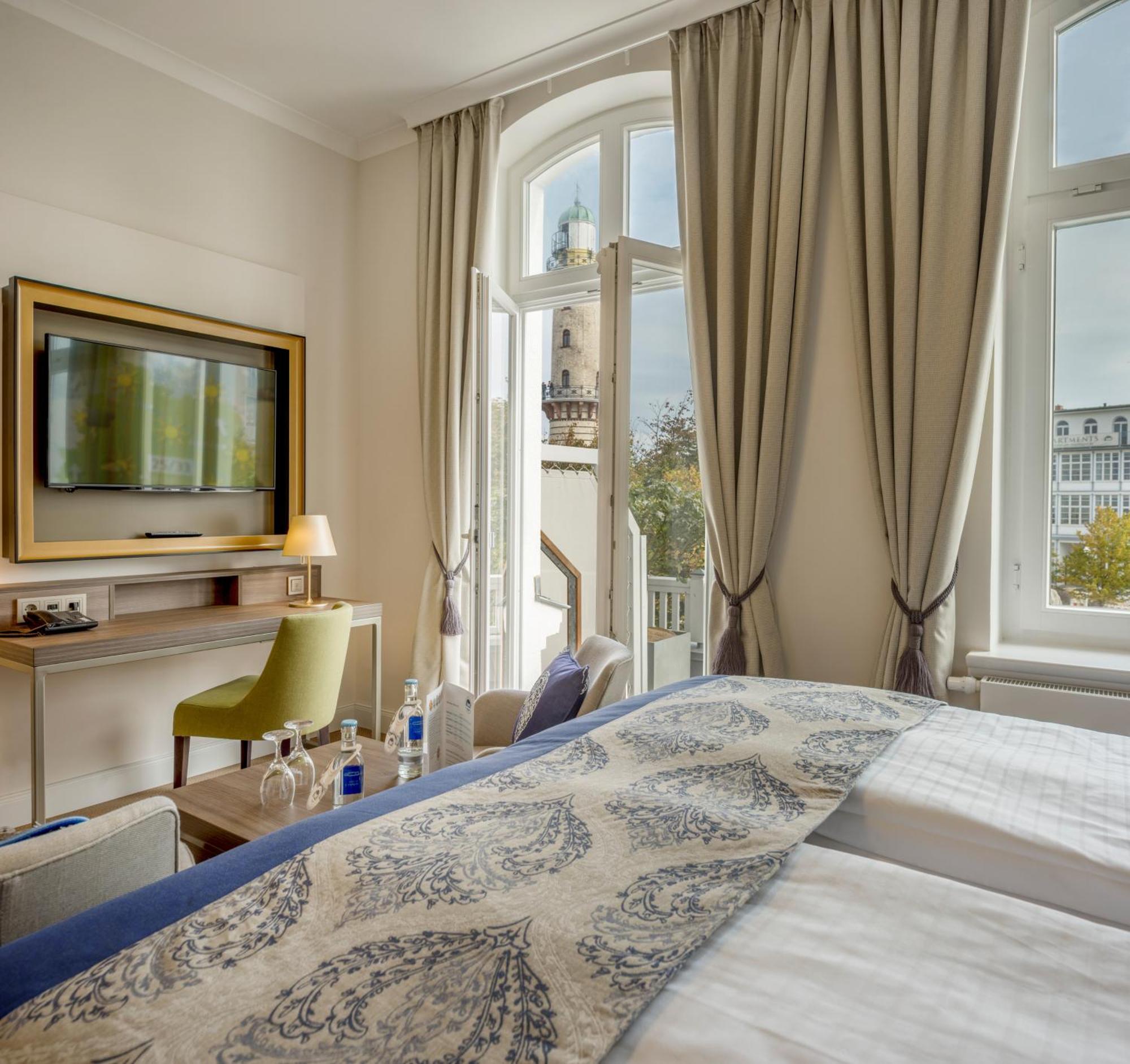 Hotel Am Leuchtturm Rostock Bagian luar foto